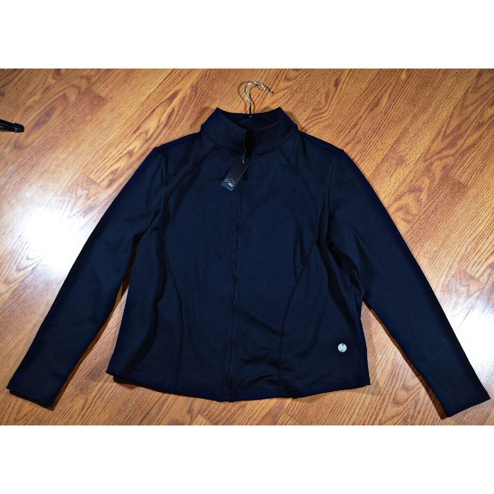 HKM Sports Equipment "Shape" Functional Jacket – Black, Size XXL